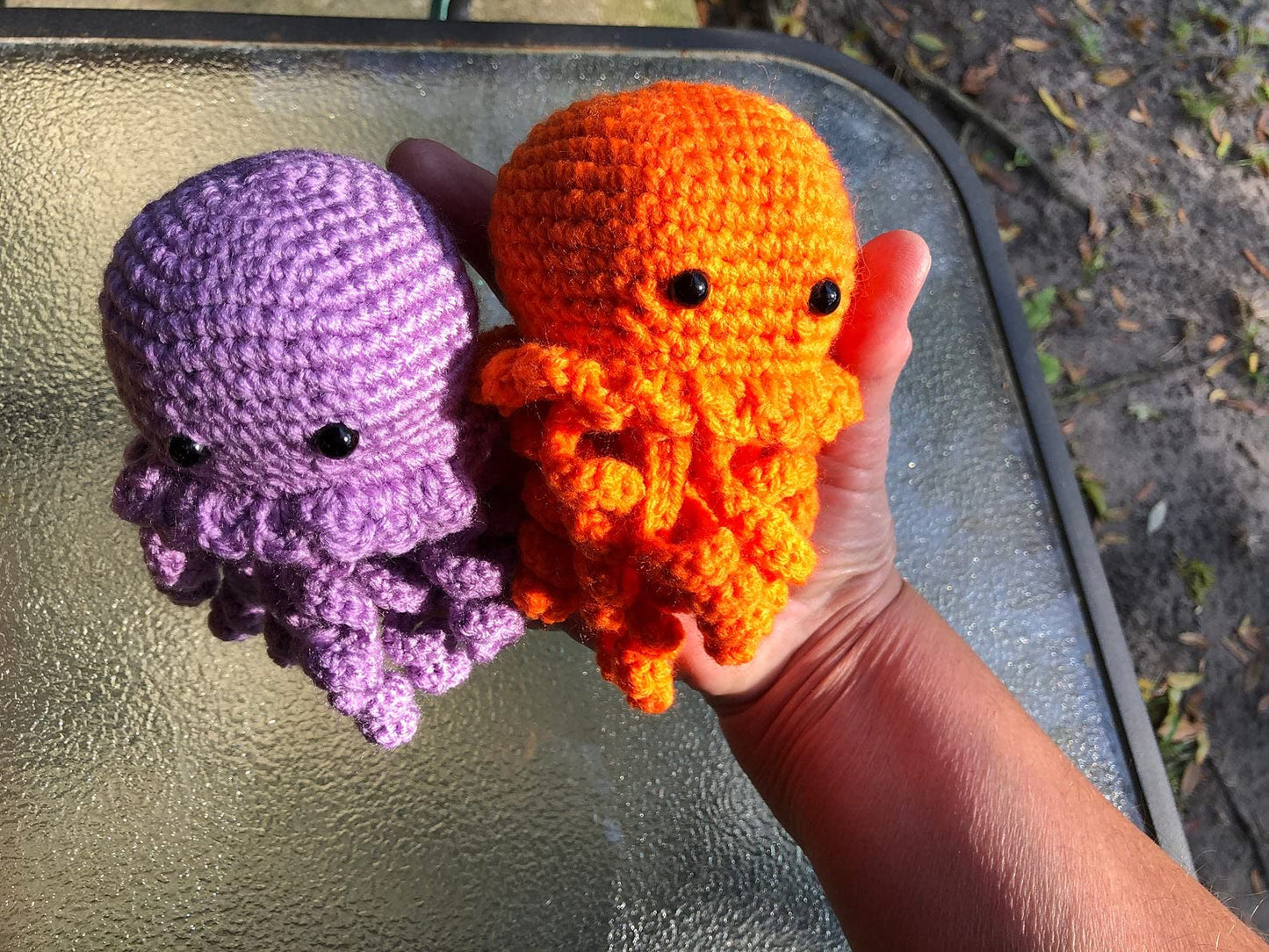 Znet3D Jellyfish Stuffed Plush Toy - Handmade in The USA - Soft and Adorable (Blue)