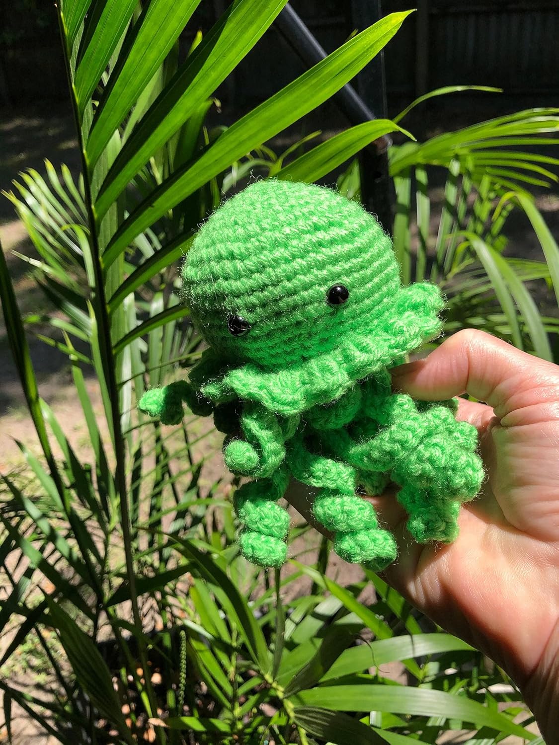 Znet3D Jellyfish Stuffed Plush Toy - Handmade in The USA - Soft and Adorable (Blue)