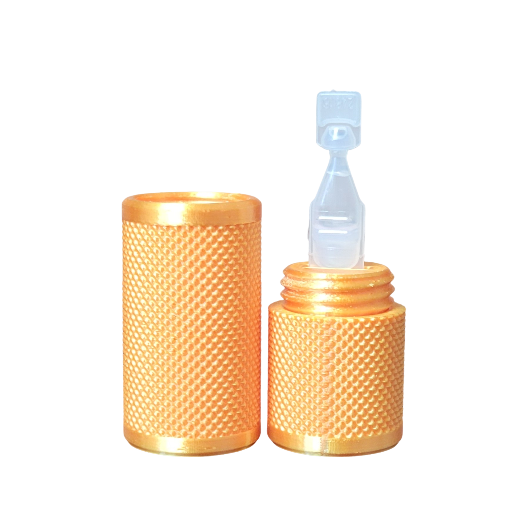 Znet3D Eye Drop Vial Holder & Pocket Carry Case - Holds One (1) Single-Use Eye Drop Vial - Great for caring in pocket, purse/clutch, school bag