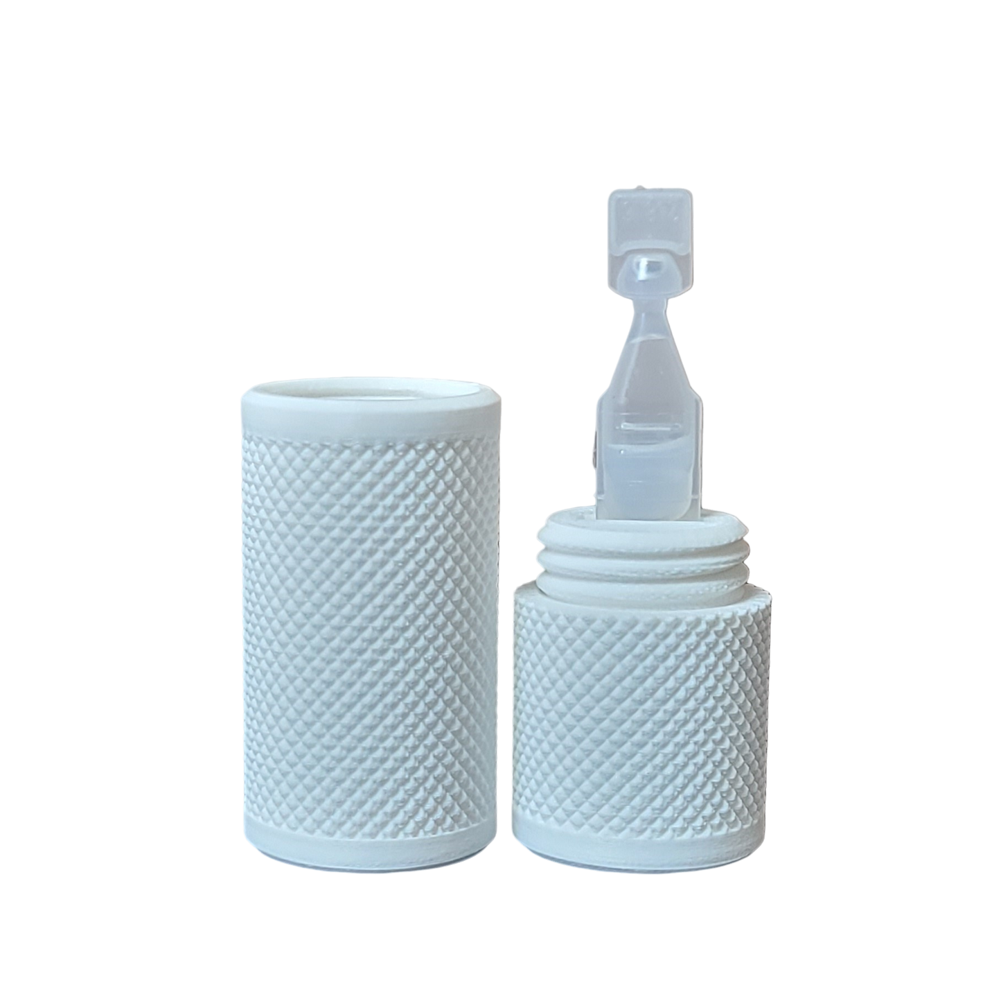 Znet3D Eye Drop Vial Holder & Pocket Carry Case - Holds One (1) Single-Use Eye Drop Vial - Great for caring in pocket, purse/clutch, school bag