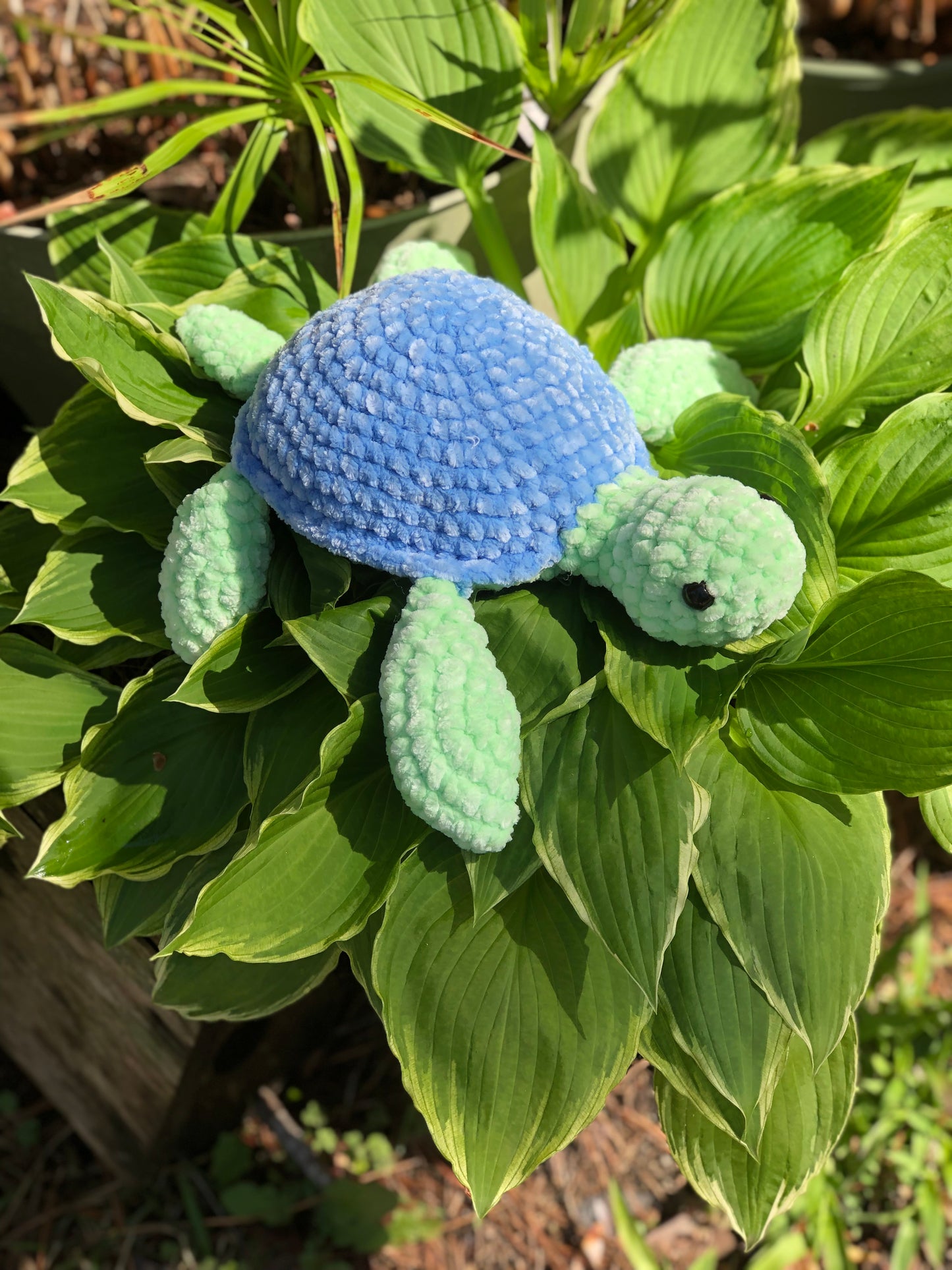Znet3D Handmade Crochet Plush Turtle – Irresistibly Soft, Adorably Unique & Lovable, Made in the USA